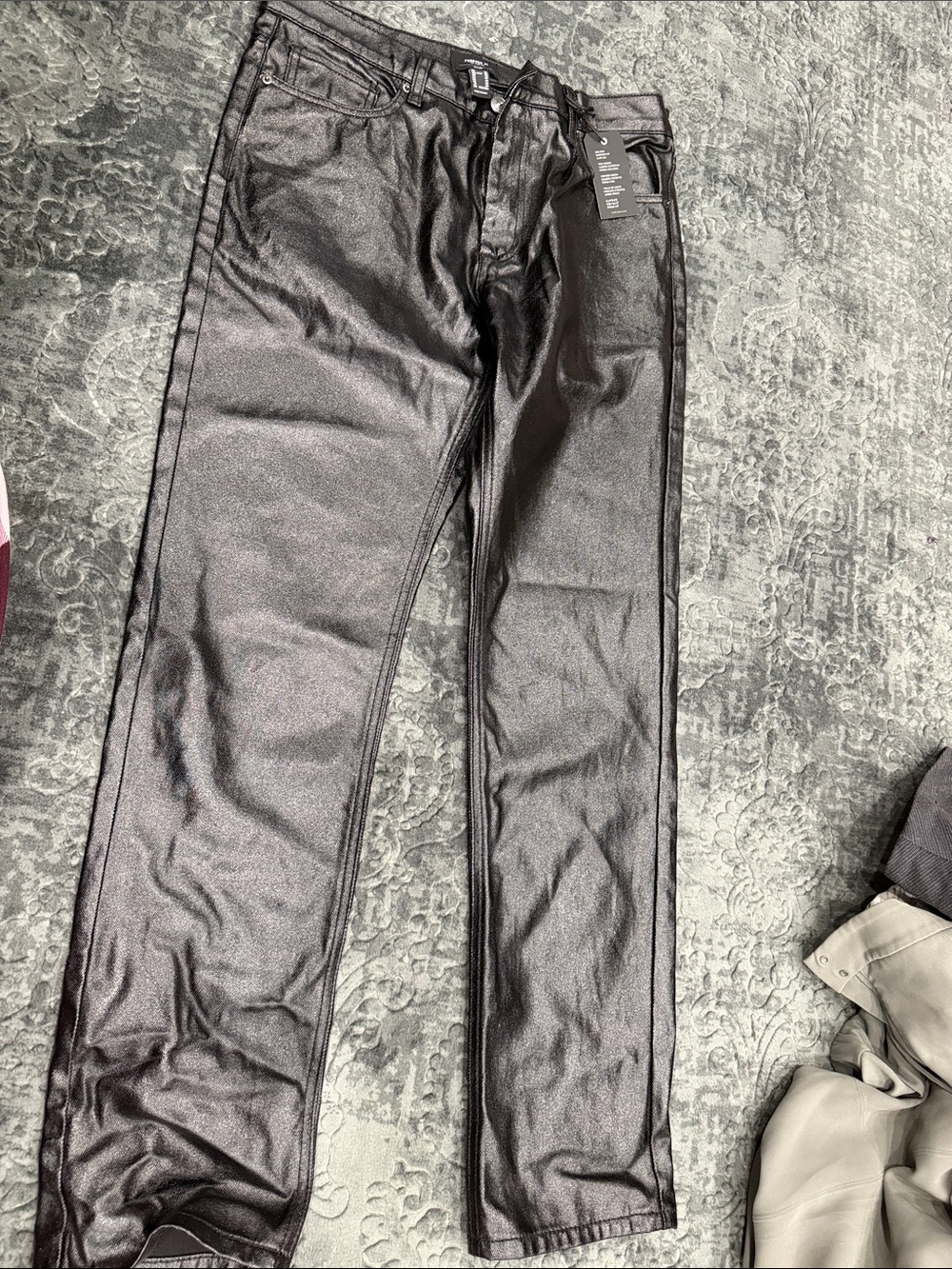 Forever 21 Men's Slim Black Jeans